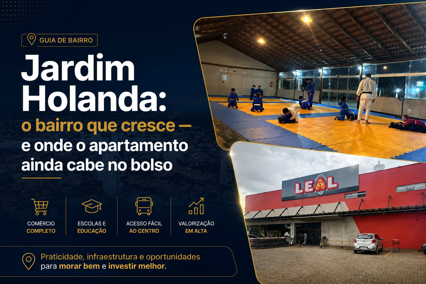 Jardim Holanda, Uberlândia — clube APCEF e Leal Supermercados