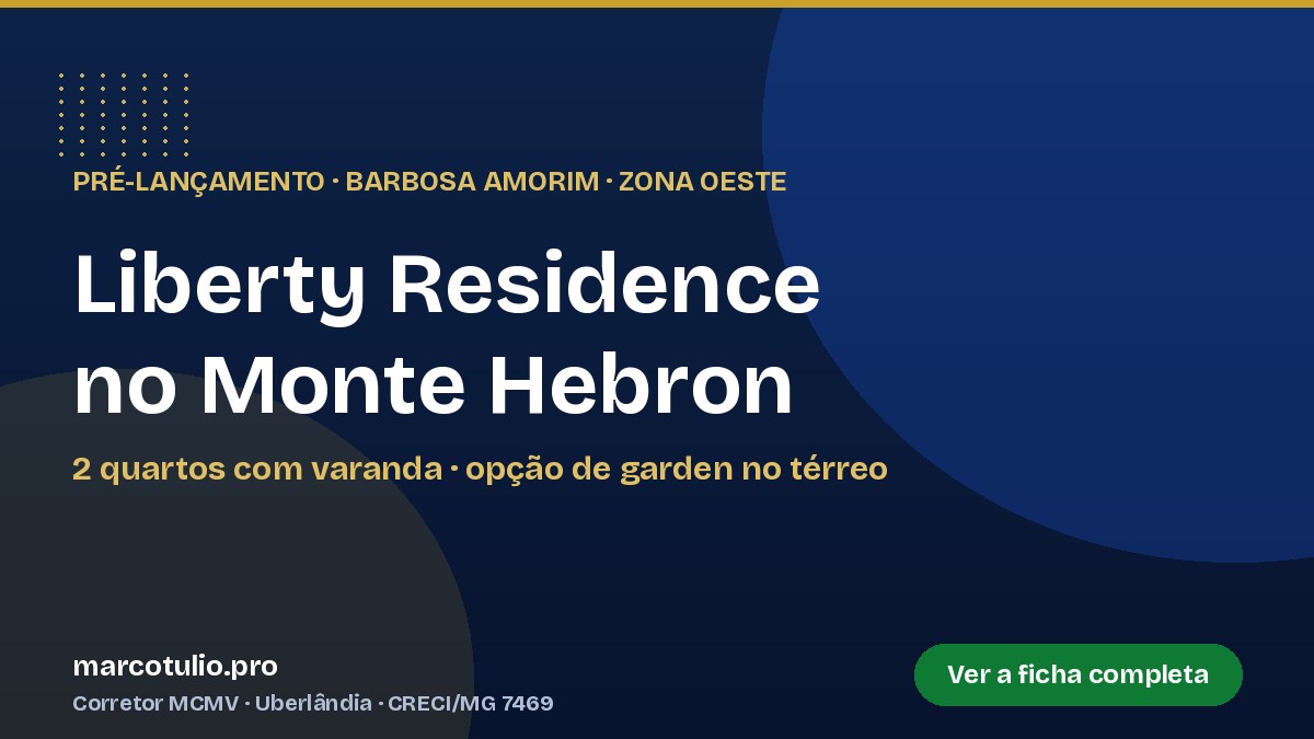 Liberty Residence — Monte Hebron (Zona Oeste), Uberlândia