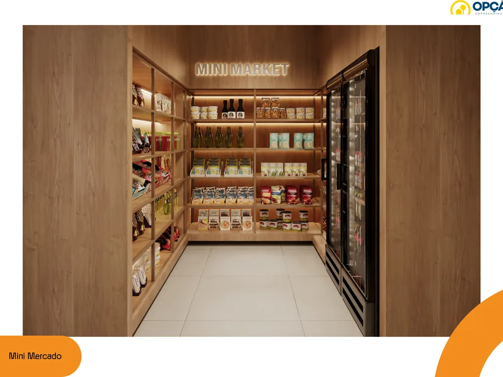 Espaço para mini mercado no Opção Studios Living, Uberlândia
