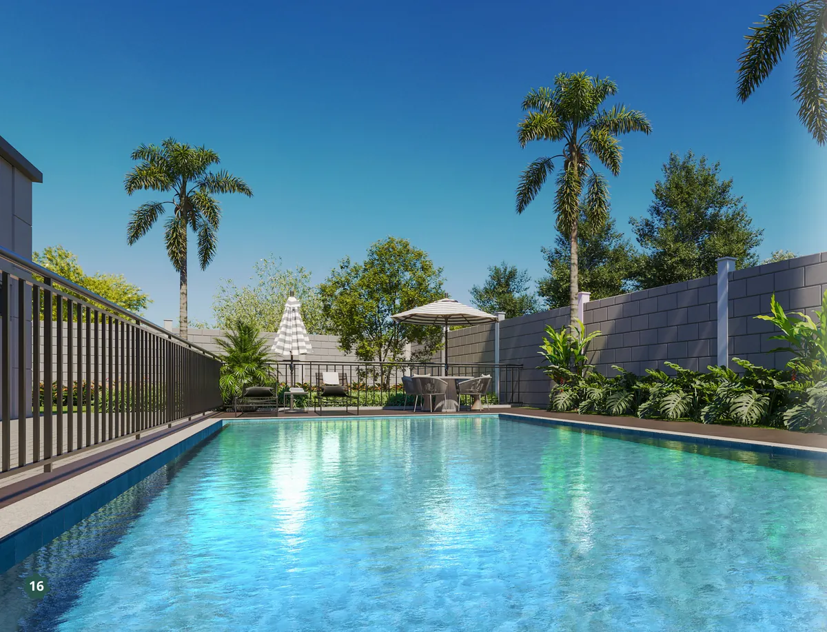 Piscina do Vila Vert Residencial no bairro Alvorada, Uberlândia